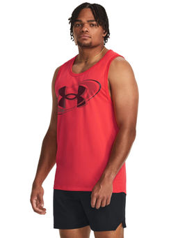 Under Armour - Men Tech 2.0 Branded Tank - Red