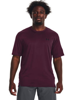 Under Armour - Men Tech Vent Short Sleeves T-Shirt - Wine