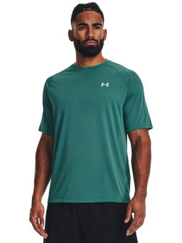 Under Armour - Men Tech Reflective Short Sleeves T-Shirt - Green