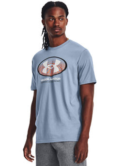 Under Armour - Men Multi Color Lockertag Short Sleeve T-Shirt - Blue