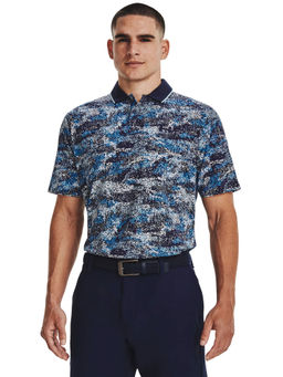 Under Armour - Men Iso Chill Edge Polo T-Shirt - Navy Blue