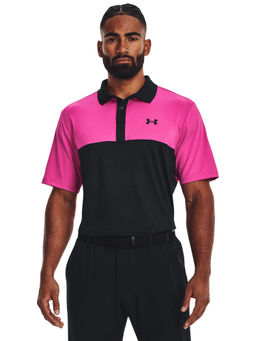 Under Armour - Men Performance 3.0 Colorblock Polo T-Shirt - Black