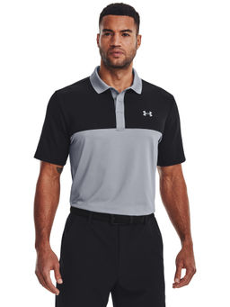 Under Armour - Men Performance 3.0 Colorblock Polo T-Shirt - Grey