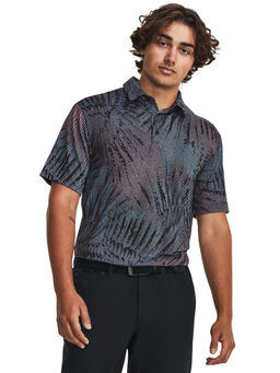 Under Armour - Men Playoff 3.0 Printed Polo T-Shirt - Black