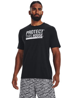 Under Armour - Men Protect This House Short Sleeves T-Shirt - Black