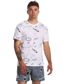 Under Armour - Men Run Like An Animal T Shirt - White