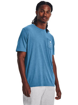 Under Armour - Men Left Chest Confidence T-Shirt - Blue