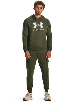Under Armour - Men Rival Fleece Logo Hoodie - Green