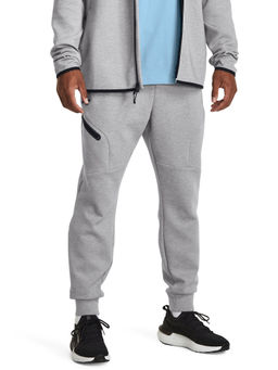 Under Armour - Men Unstoppable Fleece Joggers - Grey