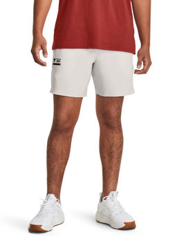 Under Armour - Men Project Rock Unstoppable Snap Shorts - White