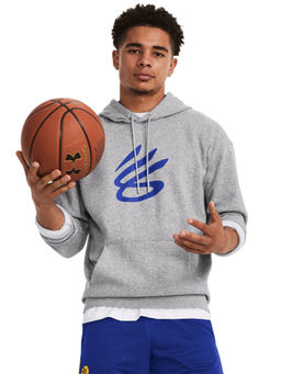 Under Armour - Men Curry Splash Hoodie - Grey