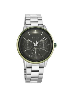 Titan - 90133KM01 Green Dial Multifunction Analog Watch for Men