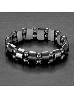 Jazz and Sizzle - Black Brass Statement Bracelet