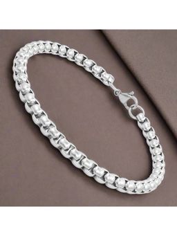 Jazz and Sizzle - Silver Brass Statement Bracelet