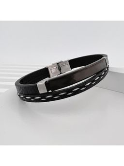 Jazz and Sizzle - Black Brass Statement Bracelet