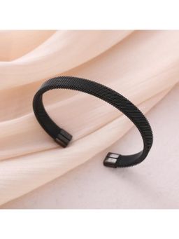 Jazz and Sizzle - Black Brass Statement Bracelet