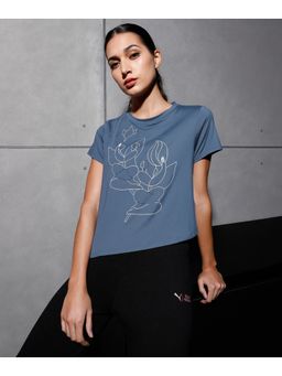 Puma - X Maggie Commercial Women Gray T-shirts