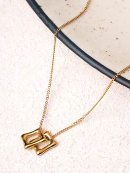 Palmonas - Mini Treasure Chest Pendant Necklace for Women - Waterproof and Anti-Tarnish