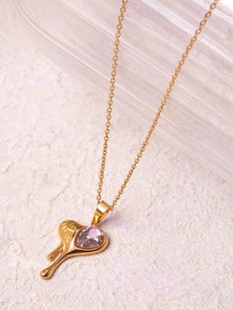Palmonas - Mystic Heart Pendant Necklace for Women - Waterproof and Anti-Tarnish