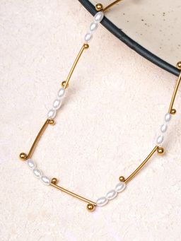 Palmonas - Twin Star Trail Dainty Necklace for Women - Waterproof and Anti-Tarnish