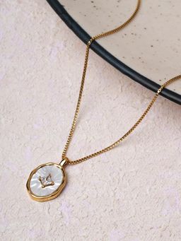 Palmonas - Crystal Halo Pendant for Women - Waterproof and Anti-Tarnish