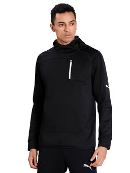 Puma - Black Solid Hoodie
