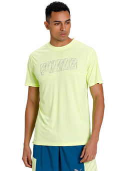 Puma - Yellow Solid T-Shirt