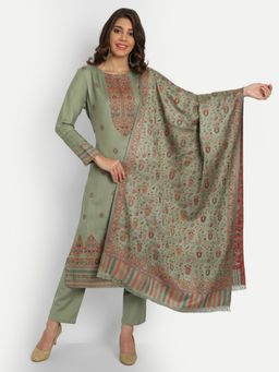 HK colours of fashion - Woven Pashmina Unstitched Dress Material (Set of 3)