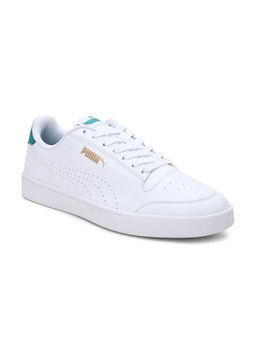 Puma - Shuffle Perforated White Casual Shoes