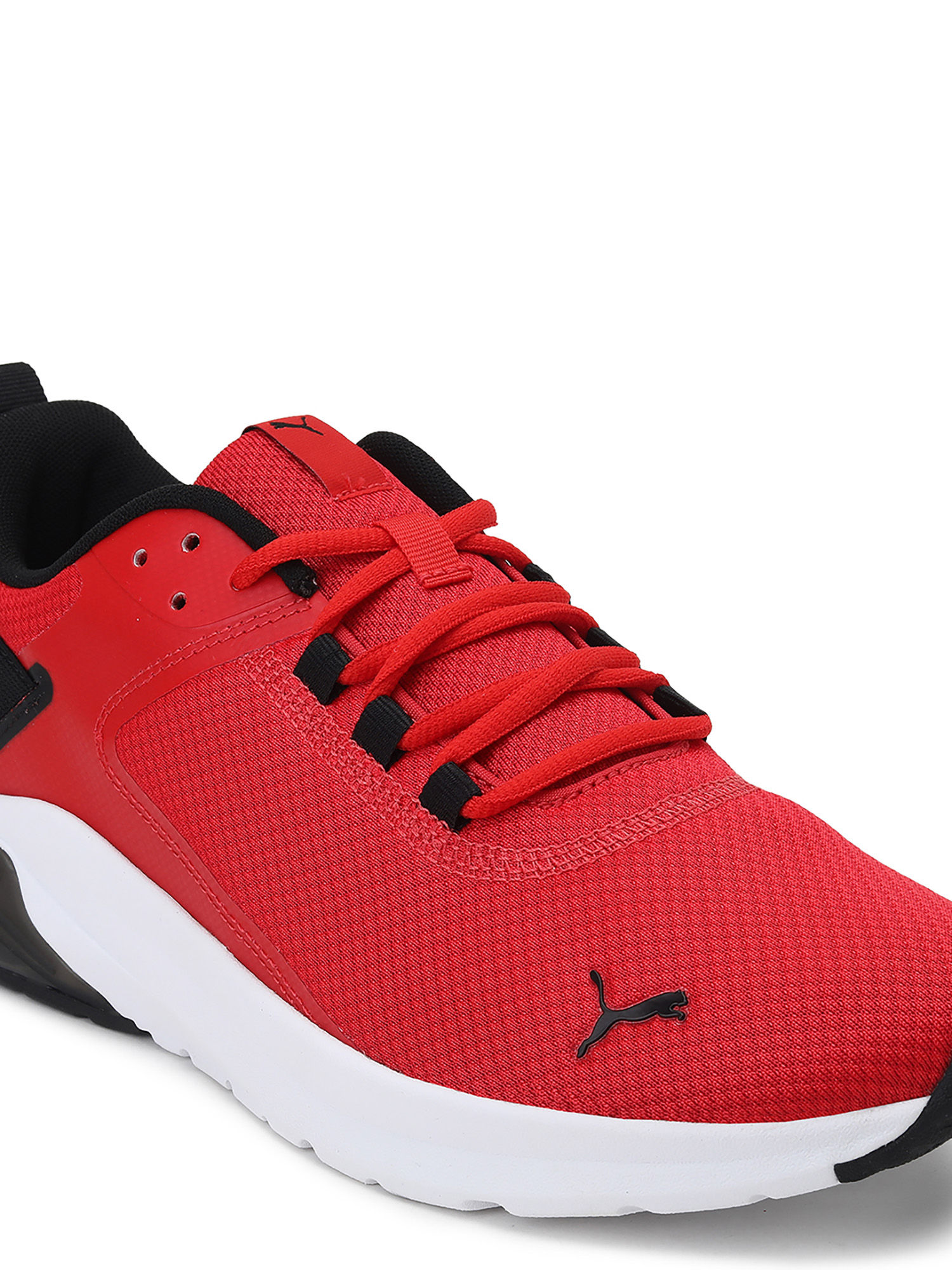 PUMA Electron E Red Casual Shoes (UK 