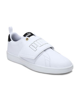 Puma - Smash Slip-On Bold White Casual Shoes