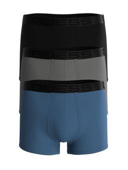 Guess - Men Multi-Color Solid Trunks (Pack of 3)