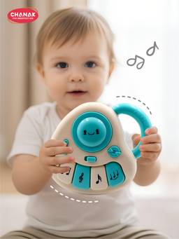 Chanak - Musical Baby Piano With 4 Key Nodes & 31 Music Melodies