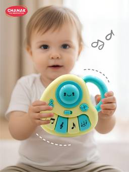 Chanak - Musical Baby Piano With 4 Key Nodes & 31 Music Melodies