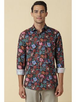 Allen Solly - Men Multi Slim Fit Print Full Sleeves Casual Shirt