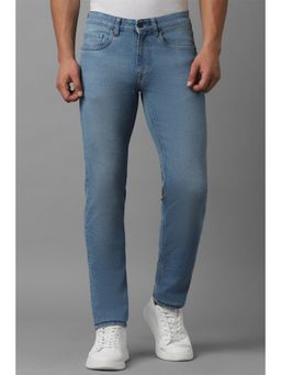 Louis Philippe - Men Blue Mid Slim Fit Jeans