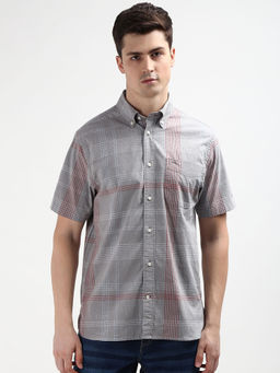 Tommy Hilfiger - Grey Rwb Line Check Rf Shirt
