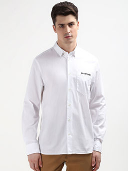 Tommy Hilfiger - White Dw Brand Love Solid Shirt
