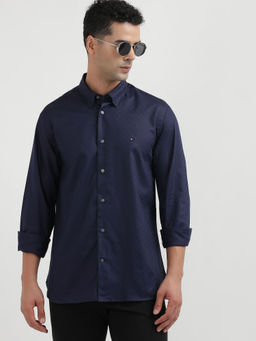 Tommy Hilfiger - Blue Dw All Over Monogram Shirt