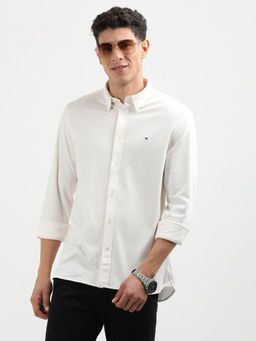 Tommy Hilfiger - Off White Wcc Interlock Rf Shirt