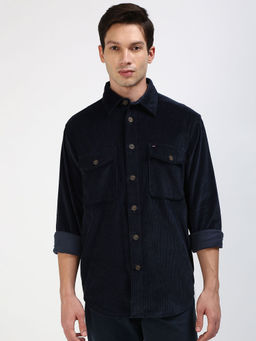 Tommy Hilfiger - Blue Corduroy Overshirt