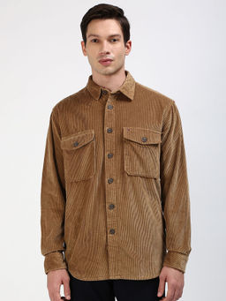 Tommy Hilfiger - Beige Corduroy Overshirt