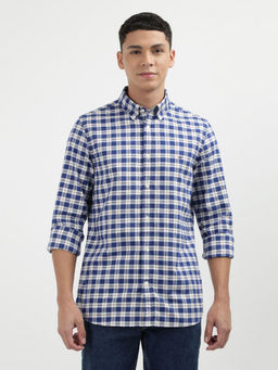 Tommy Hilfiger - Blue Small Chk Heritage Oxfrd Sf Shirt