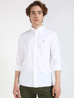 Tommy Hilfiger - White Performance Poplin Sf Shirt