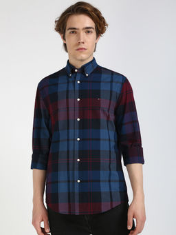 Tommy Hilfiger - Red Oxford Blackwatch Chk Rf Shirt