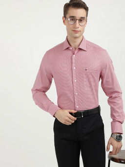 Tommy Hilfiger - Pink Ai Structure Dobby Rf Shirt