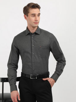 Tommy Hilfiger - Grey Ai Houndstooth Melange Rf Shirt