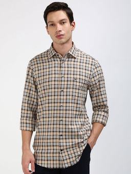 Tommy Hilfiger - Beige Ai Lux Check Rf Shirt