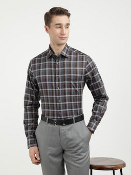 Tommy Hilfiger - Grey Ai Large Check Dobby Rf Shirt