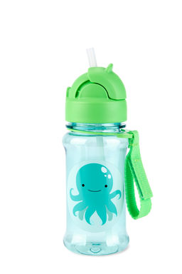 Skip Hop - Green Plastic Solid 300Ml Sipper Bottle